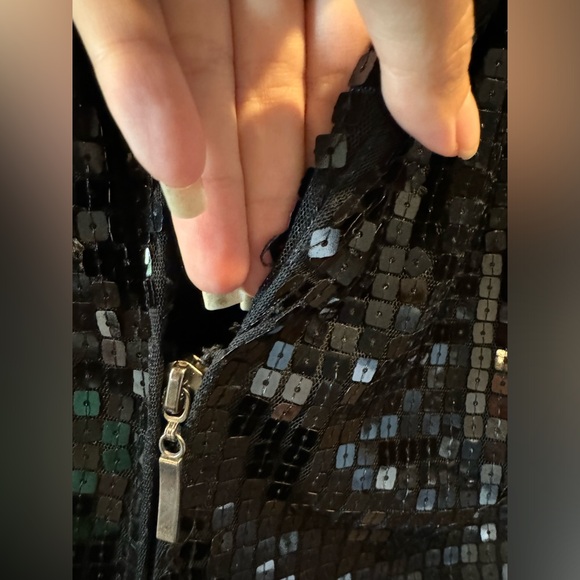 ❤️ Square Sequin Bebe Blazer - Picture 3 of 5